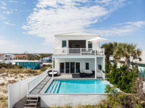 Beach Dream, 7 Bedrooms, Beach Front, Private Heated Pool, WiFi, Sleeps 16
